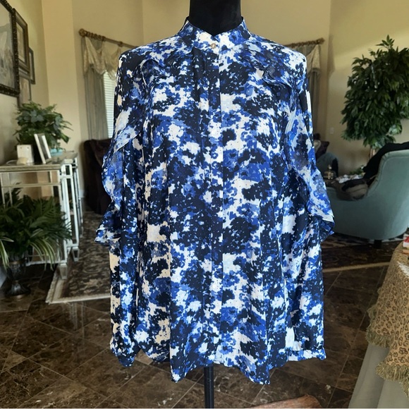 LAUREN RALPH LAUREN floral blouse - Picture 1 of 8